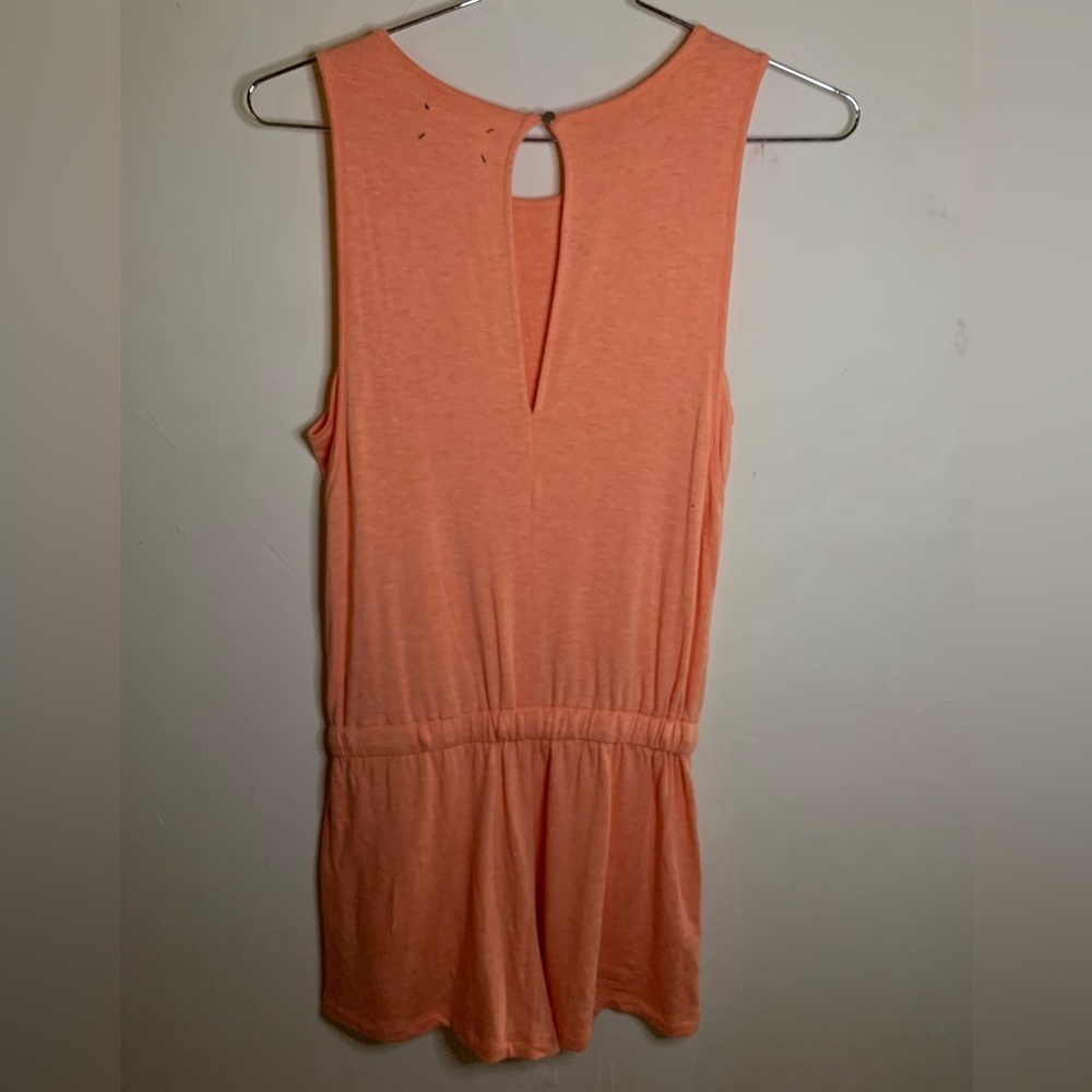 Lou & Grey Signaturesoft Short Romper​​ in Coral​​​ - Picture 2 of 7